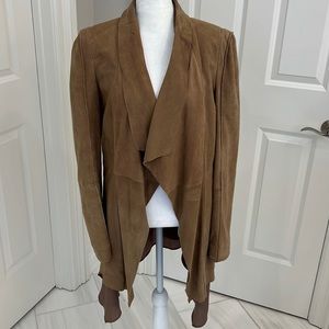 BCBG suede jacket